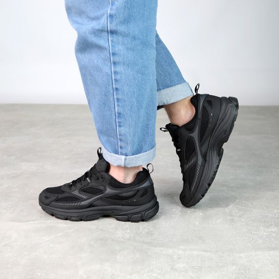 Кросівки чоловічі шкіряні 591326 Чорні 41 42 43 44 45 | Зображення 9