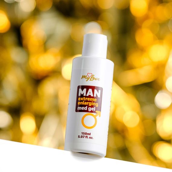 Збільшуючий гель-лубрикант для чоловіків - MyLove Man Extreme Enlarging Med Gel, 150 мл | Зображення 4