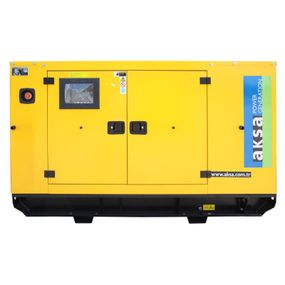 Генератор дизельний AKSA - A4CRX46TI, трифазний 230/400V, 50Hz, 110KVA (88КВт), об'єм 155л, комплектується АВР (30687), АВР у