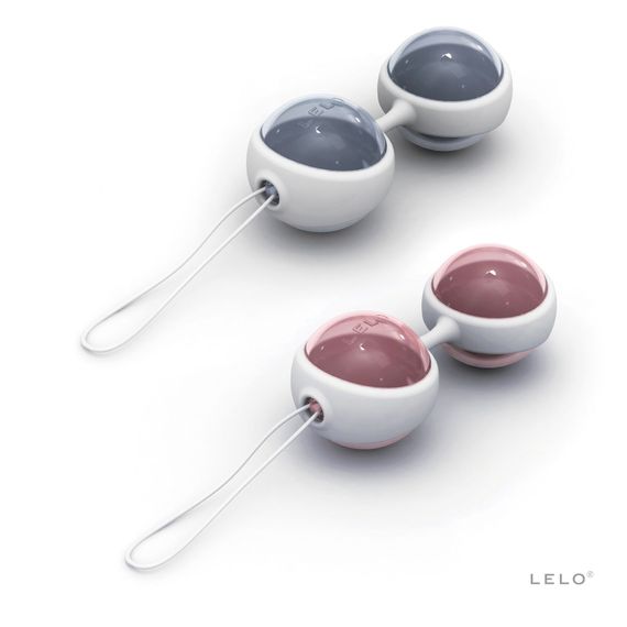 Набір вагінальних кульок LELO Beads, діаметр 3,5 см, змінне навантаження, 2х28 та 2х37 г | Зображення 2