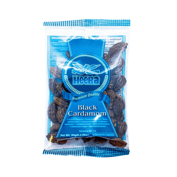 Чорний кардамон  Black Cardomoms 50г Heera 5031416220046