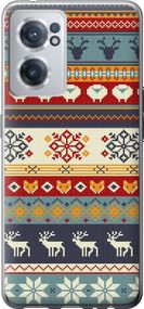 Чехол на OnePlus Nord CE 2 Рождественский орнамент "3303u-2589-17620"