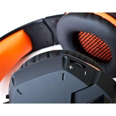 Навушники REAL-EL GDX-7700 SURROUND 7.1 black-orange (GDX-7700 SURROUND 7.1 black-orange) | Зображення 3