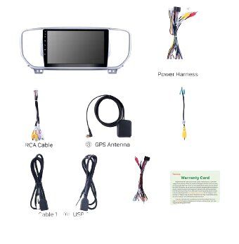 Автомагнітола штатна Kia Sportage KX5 2016-2018 (9") Android 10.1 (4/32) чорний (Kia Sportage KX5 2016-2018_8800) | Зображення 1