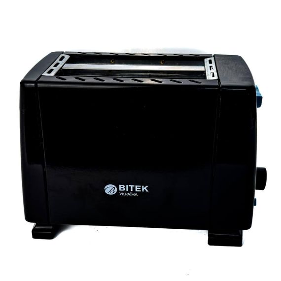 Тостер BITEK ВТ-263 1000 Вт 2 відділення чорний