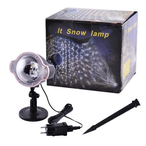 Лазер диско проектор XL-809, Snow білий | Зображення 7