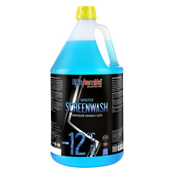 Зимовий омивач скла  Ekokemika Black Line Winter SCREENWASH