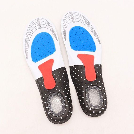 Ортопедические стельки с гелевой пяткой, 250-280 мм (39-44р) / Обрезные стельки с жестким супинатором / | Зображення 9