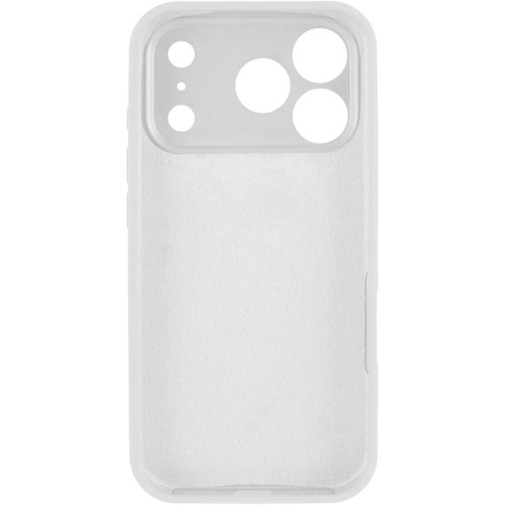 Чохол Silk Full Camera Protective (AA) NO LOGO для Apple iPhone 17 Pro / 18 Pro (6.3") Білий / White | Зображення 2