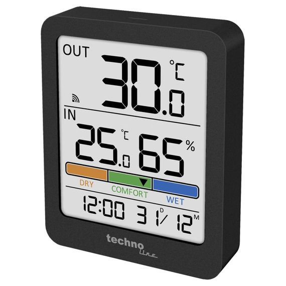 Термогігрометр Technoline WS9488 Anthracite (WS9488) | Зображення 3
