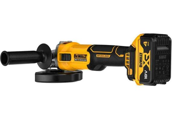 Шліфмашина кутова-болгарка DeWALT акумуляторна безщіткова з АКБ та ЗП DCG407M1T | Зображення 1