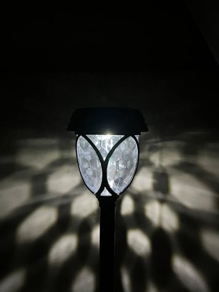 Садові світильники на сонячній батареї Solar Lawn Lamp SB-26 6 шт LED ліхтарі для доріжок та газону Чорний | Зображення 1