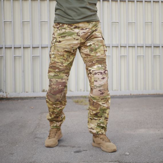 Брюки тактические со вставными наколенниками «Байрактар» Gen-5 Multicam | Зображення 6