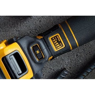 Шлифовальная машина DeWALT 18В XR Li-lon, 125мм, 3000-9000 об/мин, TSTAK (без АКБ и ЗУ) (DCG409VSNT) | Зображення 6