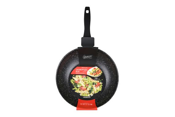 Сковорода ВОК Ardesto Gemini Gourmet Anzio 28 см, алюминий (AR1928WF) | Зображення 3