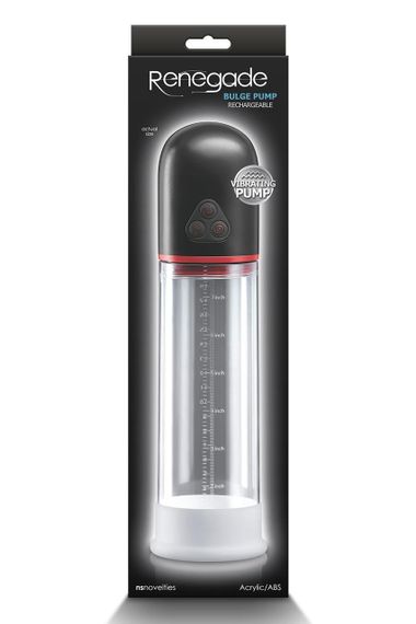 Вакуумна помпа NS Novelties Renegade з вібрацією, біла, 29.5 см sexstyle | Зображення 2