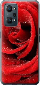 Чехол на Realme GT Neo 2 Красная роза "529u-2489-17620"