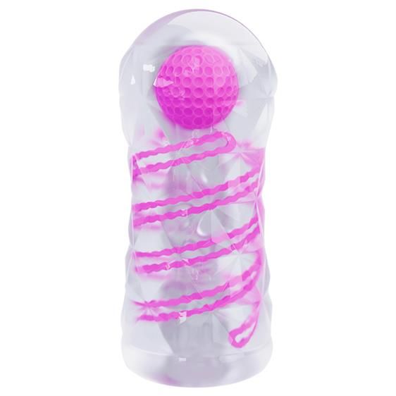 Мастурбатор - Pretty Love Transparent Reusable Masturbator | Зображення 1