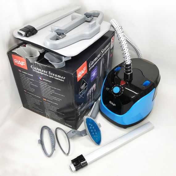 Відпарювач вертикальний для одягу зі стійкою RAF R.3038 1800 W. Колір: синій | Зображення 7