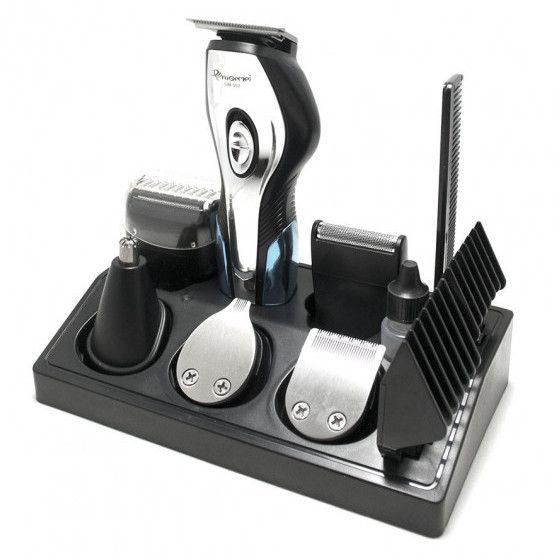 Бритва триммер для мужчин GEMEI GM-562, Машинка для стрижки для дома, ZI-475 Беспроводная электробритва | Зображення 4