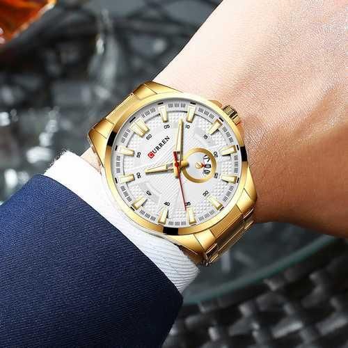 Curren 8372 Gold-White | Зображення 1
