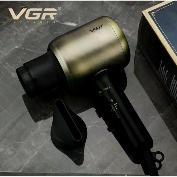 Фен VGR V-453 • Професійний фен для волосся VGR V-453 2200 Вт з холодним обдувом, регулюванням температури та концентратором | Зображення 4