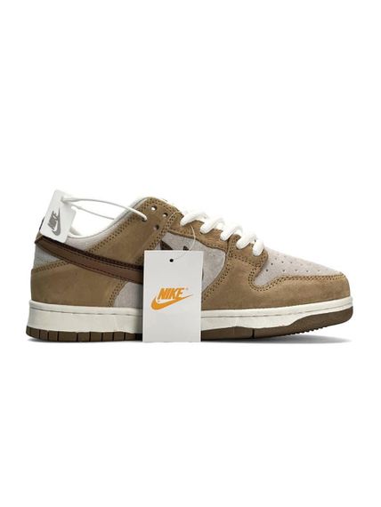 Кросівки SB Dunk Low SE “85 Double Swoosh Brown Grey , В'єтнам 40 25.5 | Зображення 3