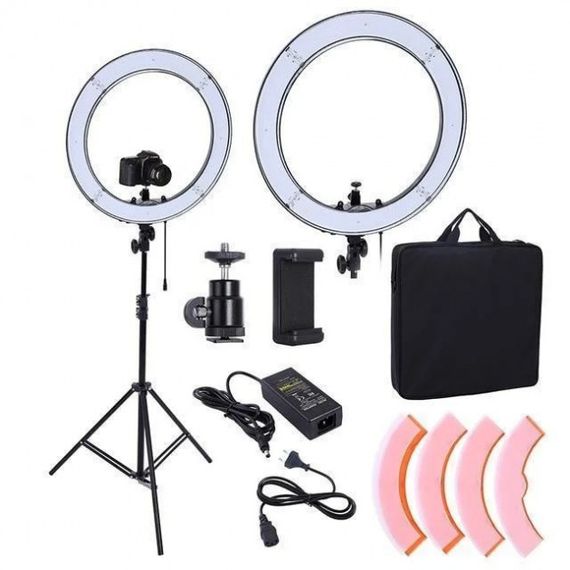 Студійна 360 ° світлодіодна LED лампа зі штативом і дзеркалом XPRO LIVE LIGHT A3649 (234071197_975230_rl18) | Зображення 3