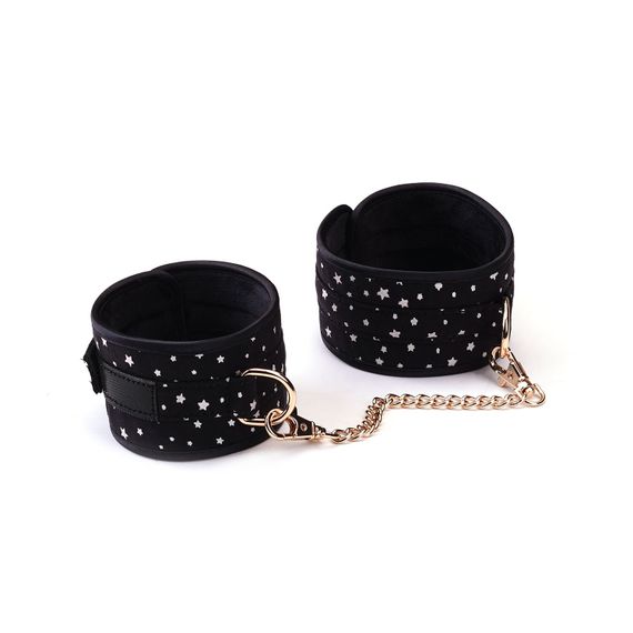 Набір Liebe Seele Stary Nights 7pcs Bondage Kit, фіксатори, нашийник з повідцем, кляп, флогер, маска | Зображення 1