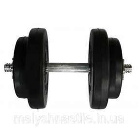 Гантель наборная композитная Rock Pro-R NE-PL-R-009, 9 кг