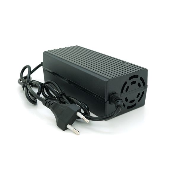 Зарядний пристрій Jinyi для акумуляторів LiFePo4 36V(43.8V),12S,5A,штекер 5.5*2.5,з індикацією,BOX | Зображення 1