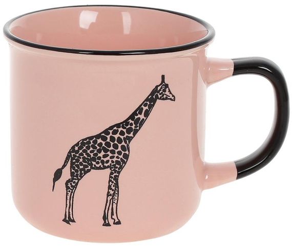 Кружка Giraffe Pink порцеляна 360мл