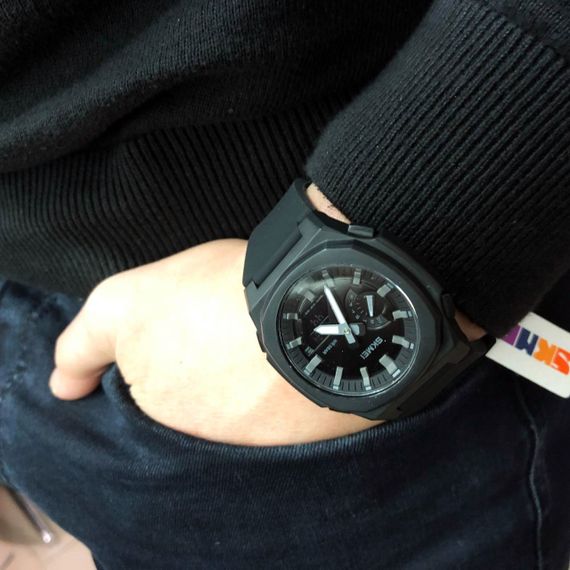 Годинники наручні чоловічі стрілочні годинники для чоловіка SKMEI 2091BKGYBK Якісні чоловічі DF-33 | Зображення 4