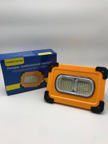 LED solar light+Powerbank 80W / Battery 11000 MAH (99675)