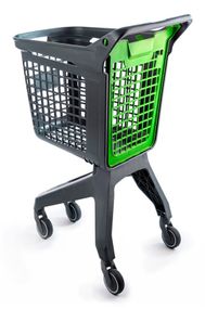 Купівельний візок Shopping Basket UP.80 зелений, 80л, Іспанія, Зелёный
