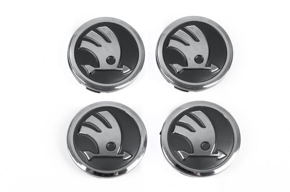 Ковпачки на диски 56/52мм 8930 (4 шт) для Тюнінг Skoda | Зображення 1