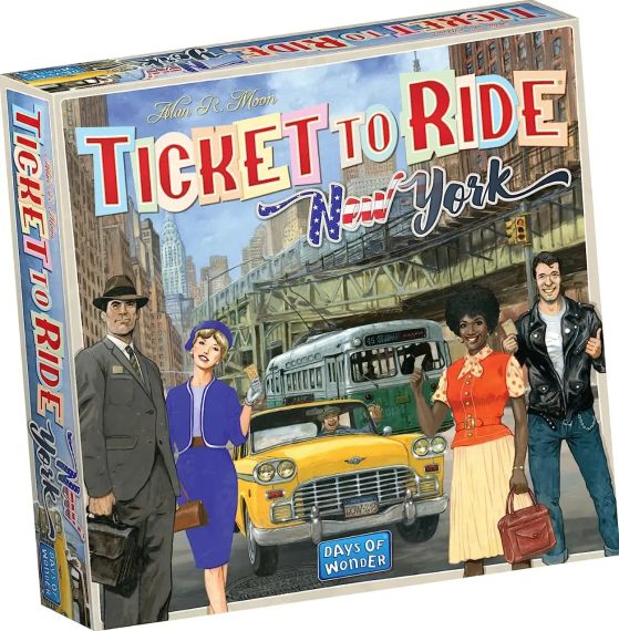 Настільна гра Ticket to Ride: New York (Квиток на потяг: Нью-Йорк)