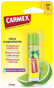 Зволожувальний бальзам для губ CARMEX, SPF 15 Lime