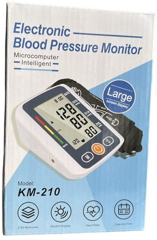 Тонометр плечовий з індикатором аритмії XPRO KM-210 (43917-_214)