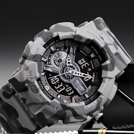 Skmei 1688CMGY Camo Gray. | Зображення 1