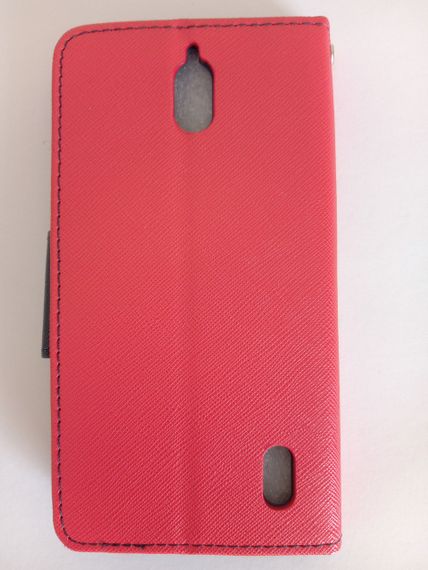 Чохол-книжка Goospery для Huawei Ascend Y625 червоний/синій | Зображення 2