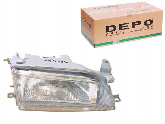 Фара Передняя Тойота Corolla E10 1992-1997 Правая H4, Ручн. Регул.  212-1142R-Ld-E