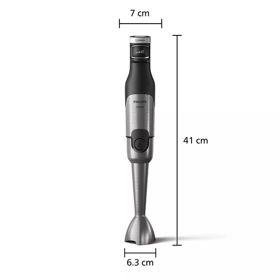 Блендер Philips заглибний Series 5000, 1200Вт, 5в1, чопер, терки, чорний (HR2685/00) | Зображення 2