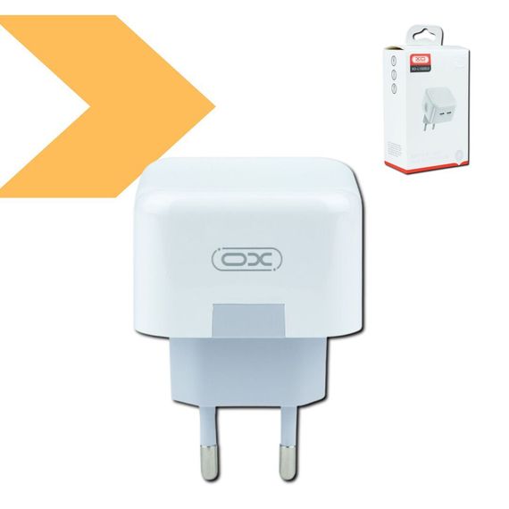 Мережевий зарядний пристрій XO L102 EU Dual Type-C Port 35W (33607-01_321) | Зображення 1