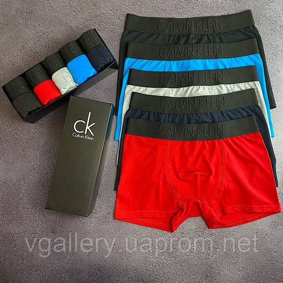 Мужские трусы боксеры, мужские трусы мультибренд, Хлопковые трусы Премиум качества, мужские боксерки L | Зображення 3