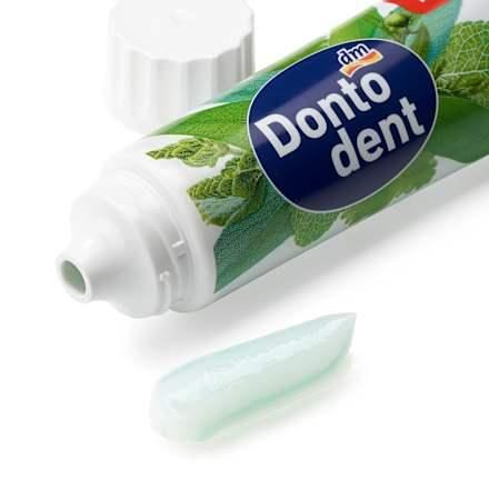 Зубна паста Dontodent Antibakteriell (Антибактеріальна) 125 мл | Зображення 2