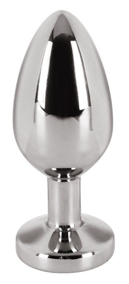 Анальна пробка з каменем You2Toys Jewel Buttplug, срібляста, Small sexstyle | Зображення 2