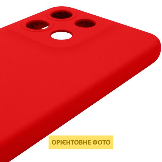 Чохол Silicone Cover Lakshmi Full Camera (AAA) для Motorola Moto G15 4G Червоний / Red | Зображення 3