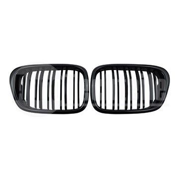 Решетки радиатора компл. BMW 5 E39 96-03 (глянц. чёрн. двойная), AutoTechteile, 706 5157, 706 5109