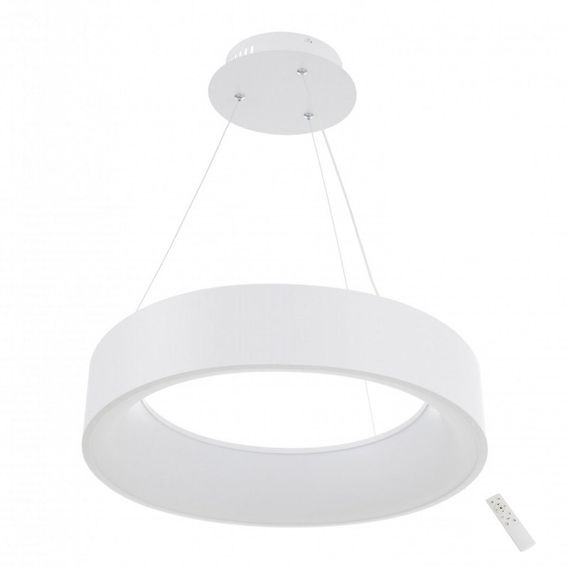 Светильник потолочный подвесной с пультом BL-483S/2x24W LED RM WH